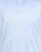 Isaia Mens Polo shirt in Sky blue