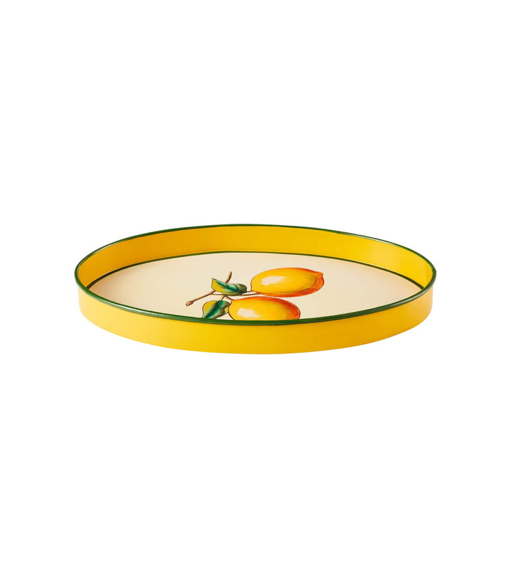 Photo: Les-Ottomans Flora iron tray