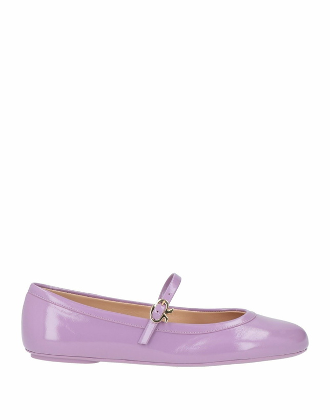Photo: Gianvito Rossi Womens Ballet flats in Purple