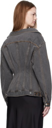 Paris Georgia Gray Jemimah Denim Jacket