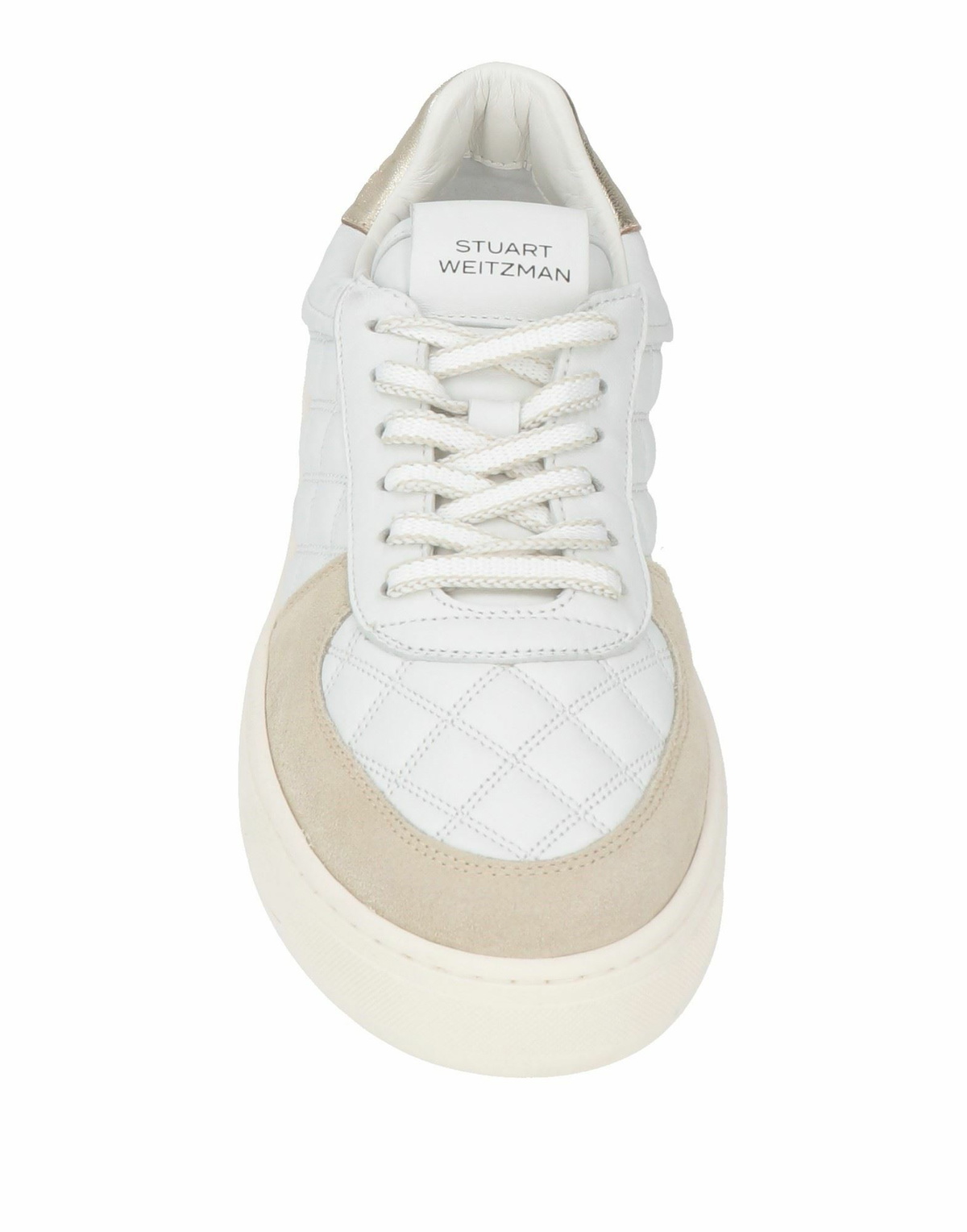 Stuart Weitzman Womens Sneakers in White