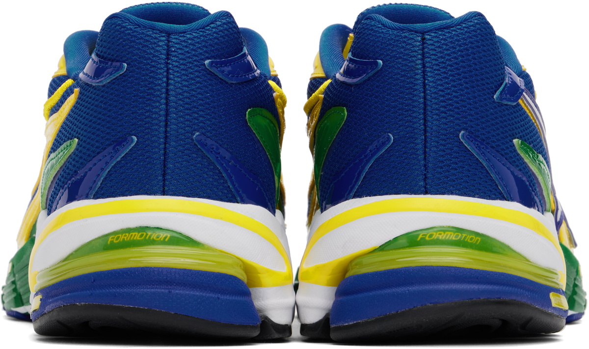 BAPE Blue & Yellow adidas Originals Edition Orketro Sneakers A Bathing Ape