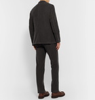 Massimo Alba - Black Cotton-Corduroy Suit - Black