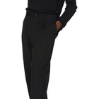 Comme des Garcons Homme Deux Black Wool Gabardine Trousers