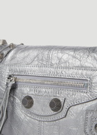 Balenciaga - Le Cagole Crossbody Bag in Silver