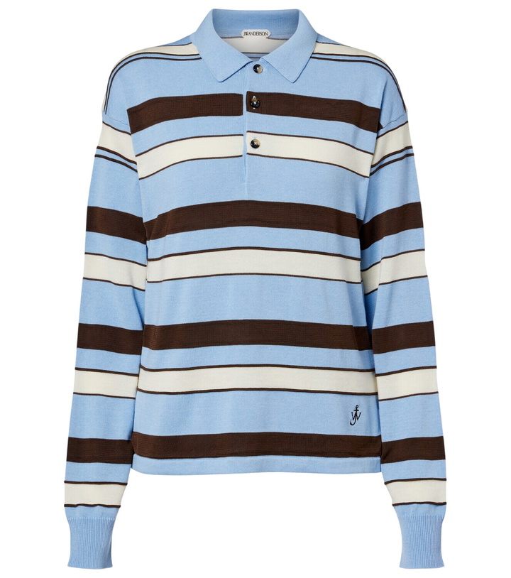 Photo: JW Anderson Striped polo shirt