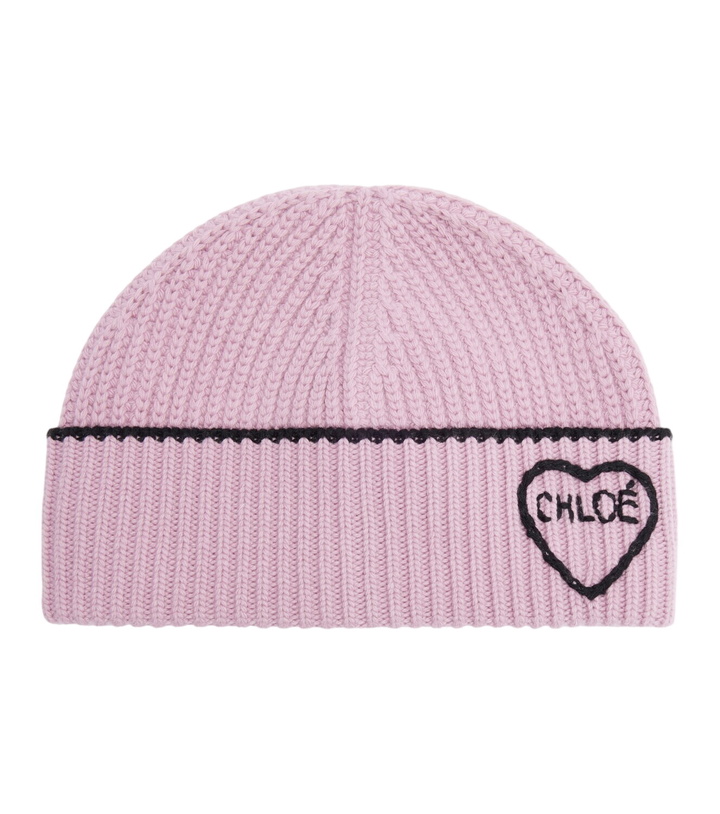 Photo: Chloé Chloé Encœur wool and cashmere beanie