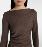 Ralph Lauren Collection Nora wool cocktail dress