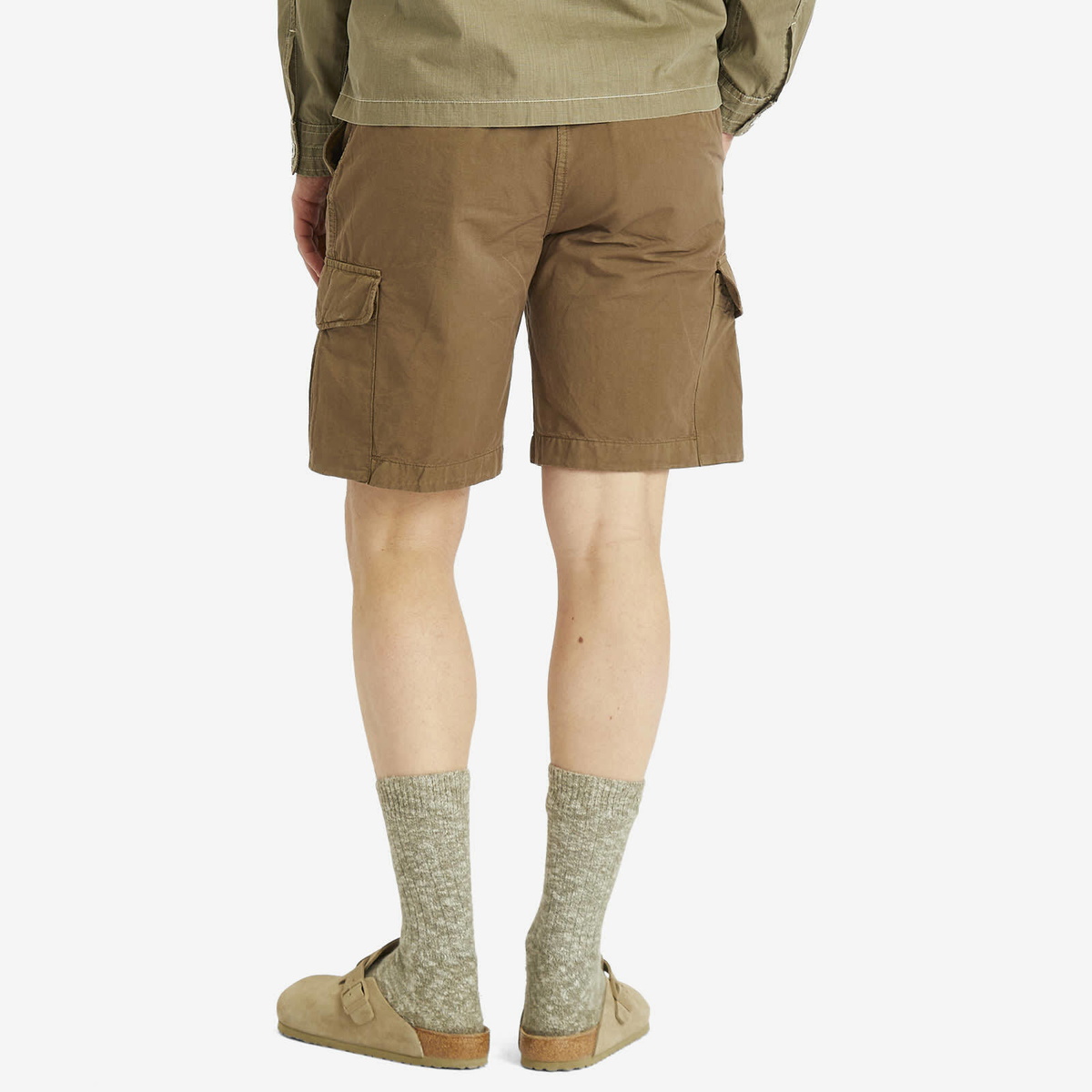 Paul Smith Men's Cargo Shorts in Green