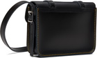 Dr. Martens Black 7 Inch Leather Crossbody Bag
