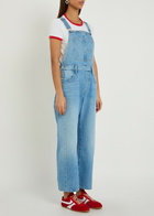Mother The Half-pipe Denim Overalls Blue