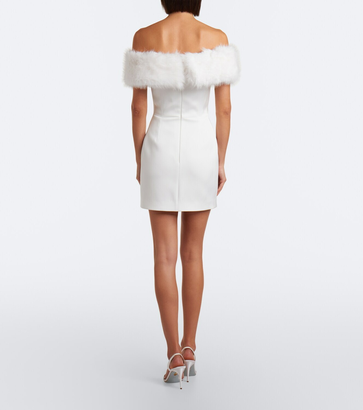 David Koma Strapless bustier minidress