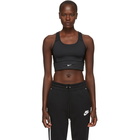 Nike Black Swoosh Pocket Bra