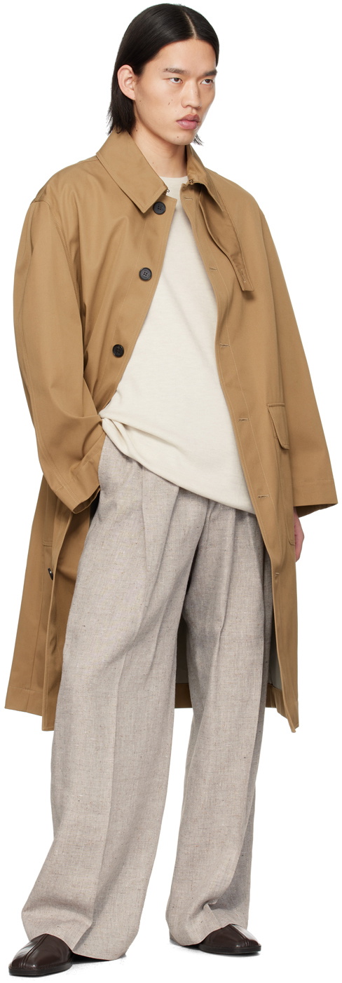 Mark Kenly Domino Tan Studio Brown Philip Trousers