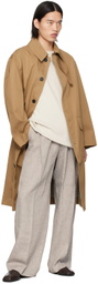 Mark Kenly Domino Tan Studio Brown Philip Trousers
