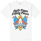 Daily Paper x Filling Pieces Flag T-Shirt in White