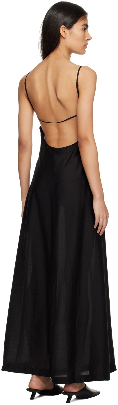 Han Kjobenhavn Black Square Neck Maxi Dress Han Kjobenhavn
