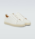 Christian Louboutin - Louis Junior Spikes leather sneakers