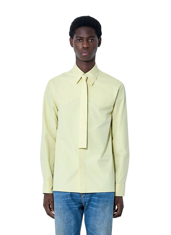 Photo: Jil Sander Classic Shirt With Tie