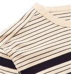 Pop Trading Company - Striped Cotton-Jersey T-Shirt - Neutral