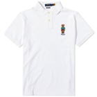 Polo Ralph Lauren Men's Outdoor Bear Polo Shirt in White