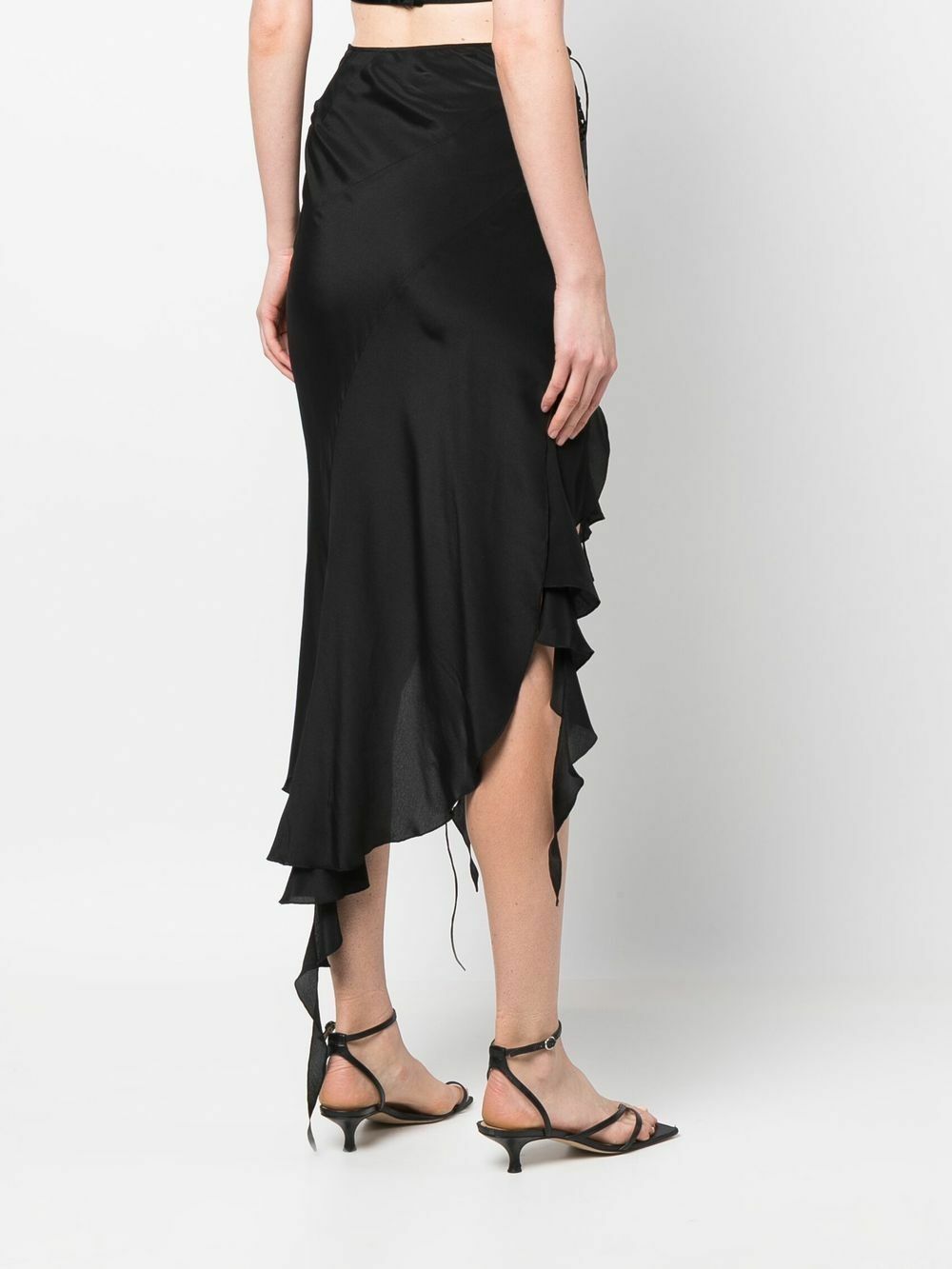 KNWLS - Silk Long Fluid Skirt KNWLS