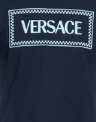 Versace Mens T-shirt Midnight in Blue