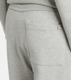 Victoria Beckham Jules cotton jersey sweatpants