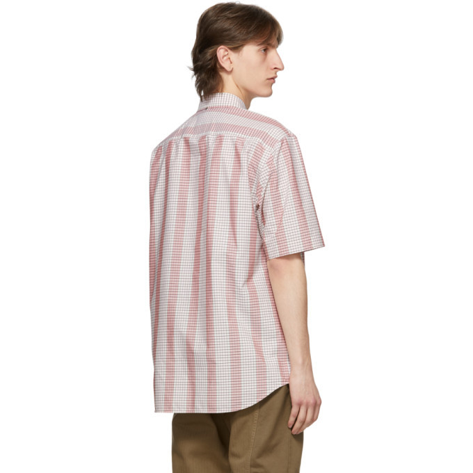 OAMC Pink Micro Check Institute Shirt