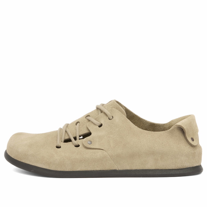 Photo: Birkenstock Men's Montana in Taupe Suede