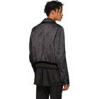 Haider Ackermann Grey Embroidered Gaura Jacket