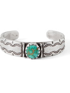 PEYOTE BIRD - Cheyenne Sterling Silver Turquoise Cuff