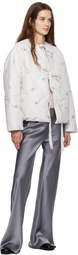 Sleeper White Ukiyo Puffer Jacket