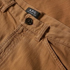 A.P.C. Men's Marian Jean in Camel Canvas