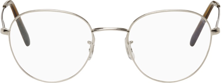 Photo: Oliver Peoples Silver Piercy Glasses