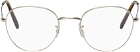 Oliver Peoples Silver Piercy Glasses