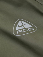 Nike - ACG Oregon Series Convertible Logo-Print Shell Hooded Jacket - Green