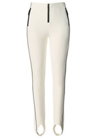 Mackage Zavi Bonded Fleece Stirrup ski Trousers Off White