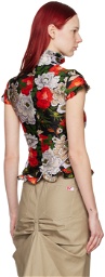Meryll Rogge Multicolor Floral T-Shirt