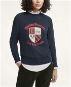 Brooks Brothers Women's Lunar New Year French Terry Graphic Sweatshirt | Navy