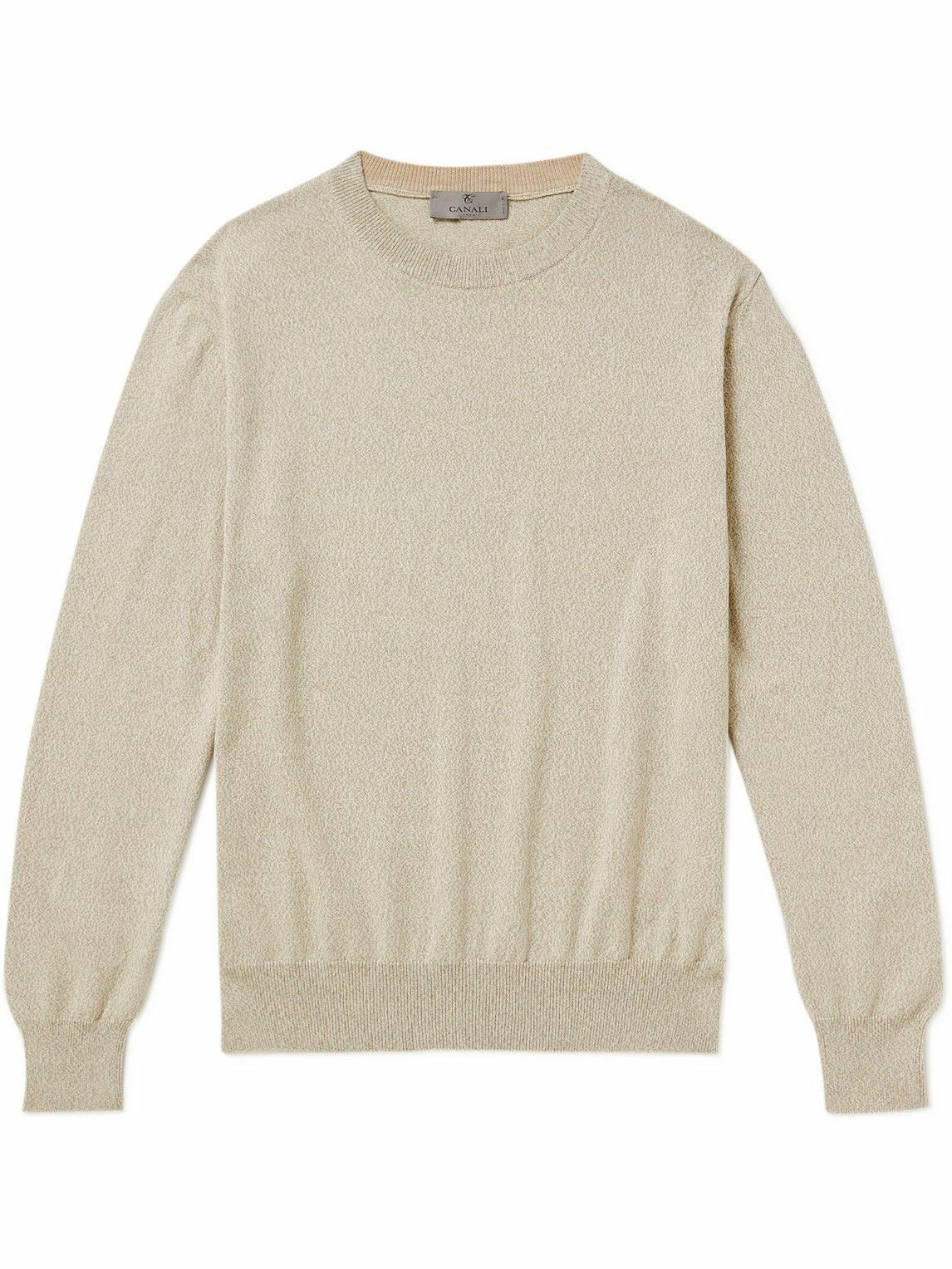 CANALI Mélange Wool Blend Sweater offers