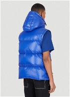 Hexthorpe Nylon Padded Vest in Blue