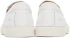 Common Projects White Canvas Slip-On Sneakers