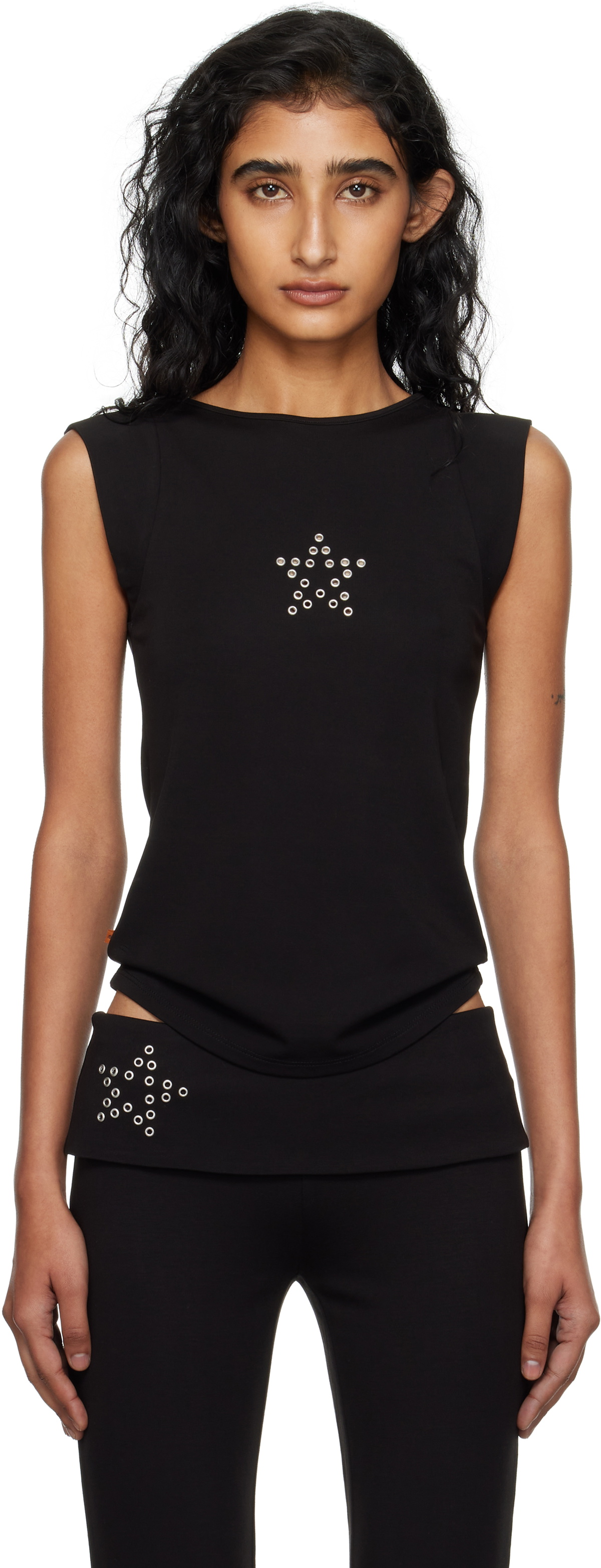 Miaou Black Lucia Tank Top