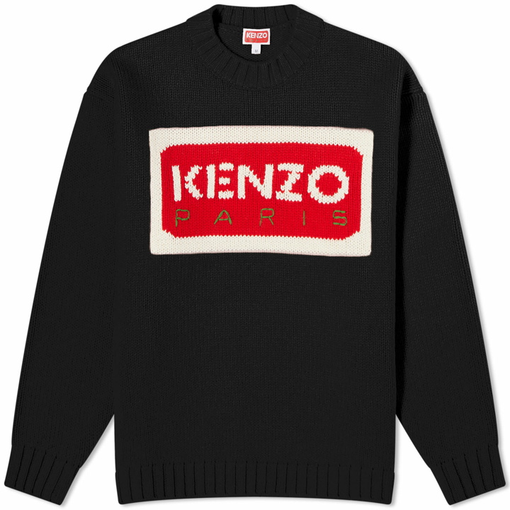 Photo: Kenzo Paris Logo Jumper in Black