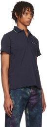 PALMER Navy Cotton Polo