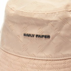 Daily Paper Men's Mobu Logo Bucket Hat in Rose