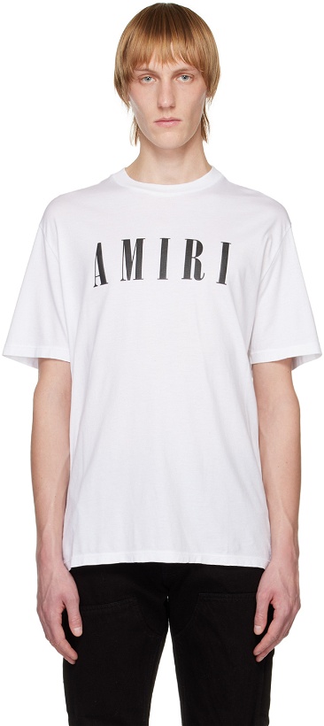 Photo: AMIRI White Core T-Shirt