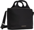 SPENCER BADU Black 2-in-1 Messenger Bag