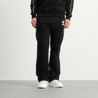 Casablanca Men's Loopback Gradient Piping Open Hem Jogger in Black